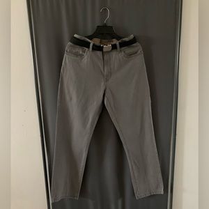 G.H Bass & Co. Men’s 5 Pocket Pant | Grey | Large